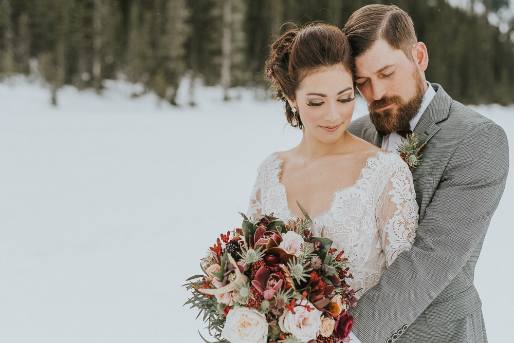 Lake Louise Wedding Winter